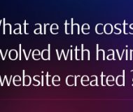 Costs involved with a website