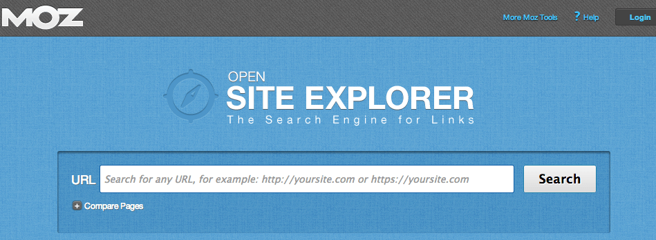 Site Explorer Website